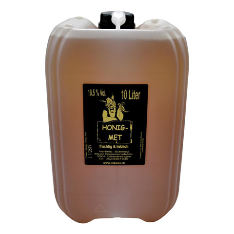 Canister of honey wine fruity & lovely