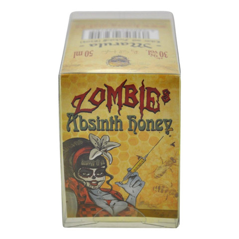 Zombies Absinth Honey in dekorativer Totenkopf-Flasche 50ml - Marula