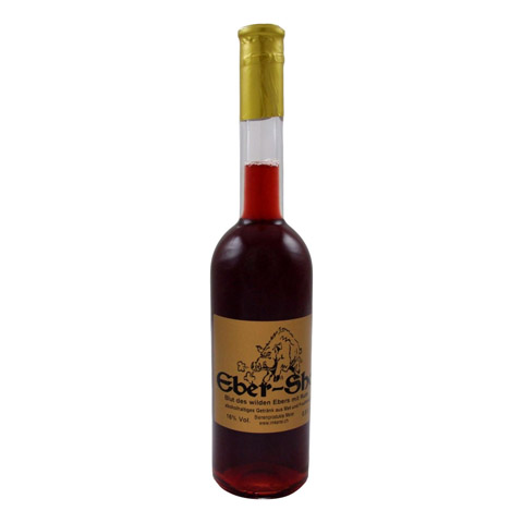 Eber-Shot mit Rum