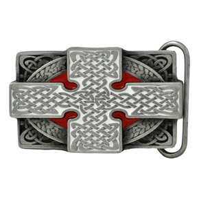 Cross Rectangle Red