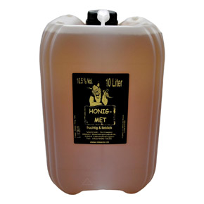 Canister of honey wine fruity & lovely