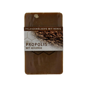 Pflanzenölseife mit Honig und Propolis